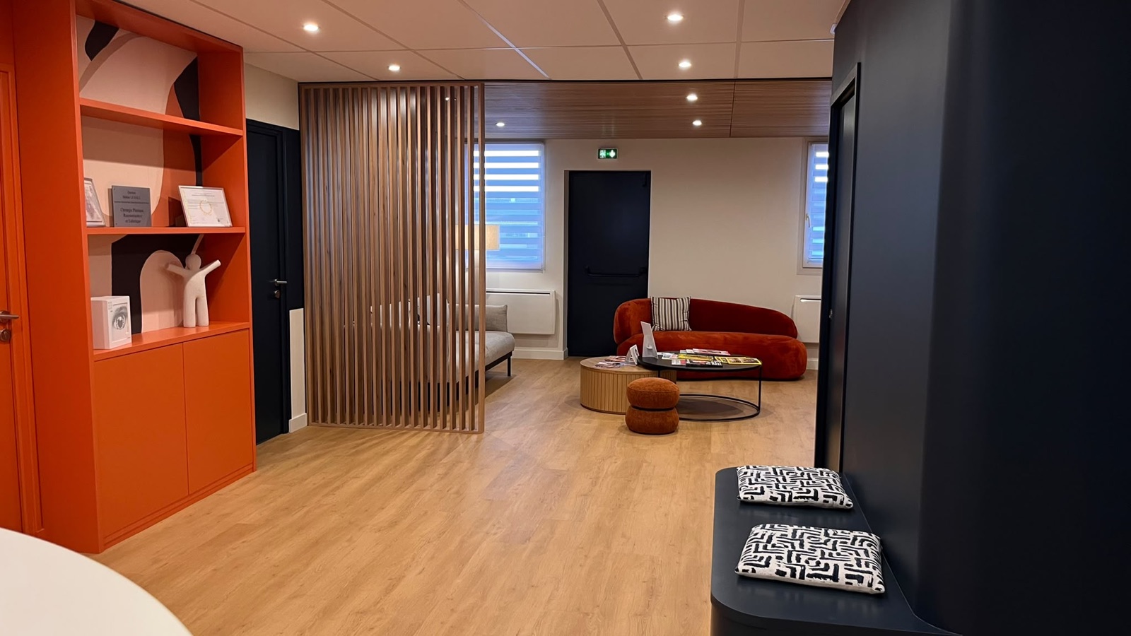 Le hall du cabinet