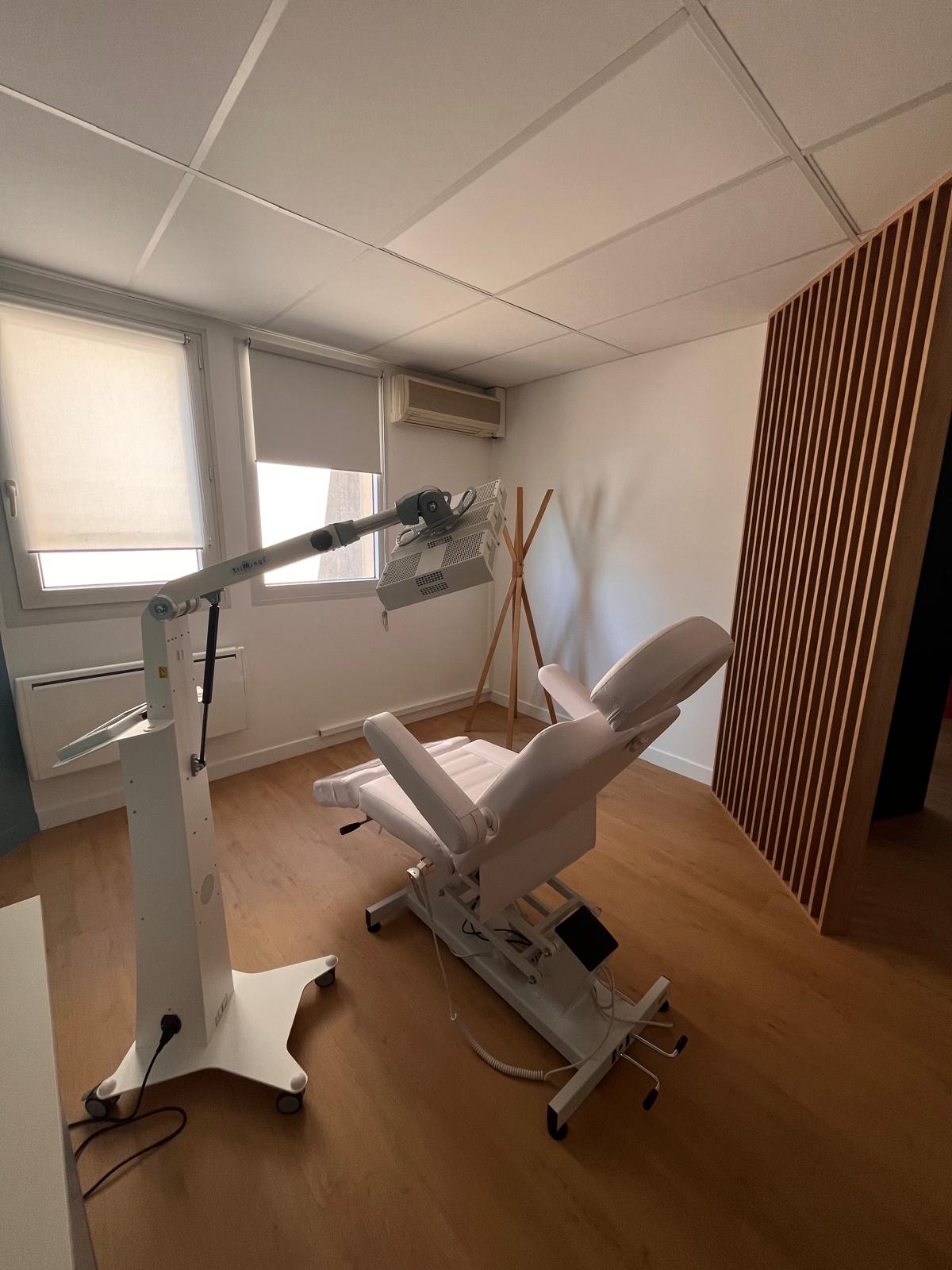 Une salle de soins du cabinet